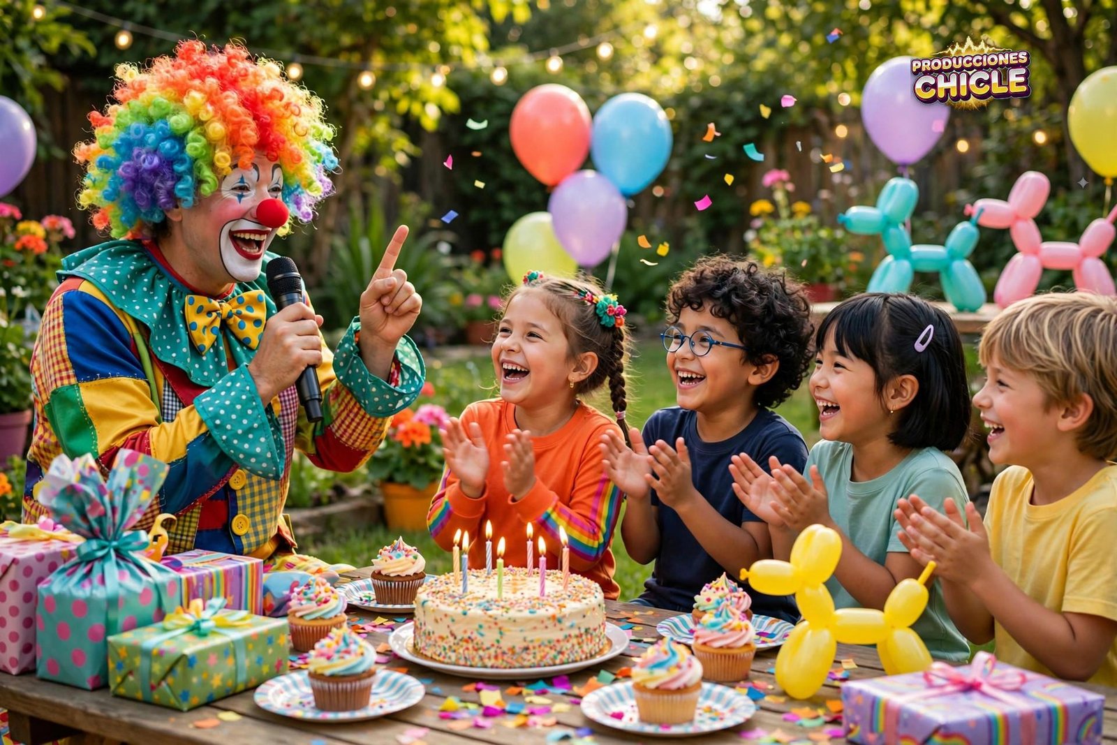 Fiestas infantiles — Producciones Chicle