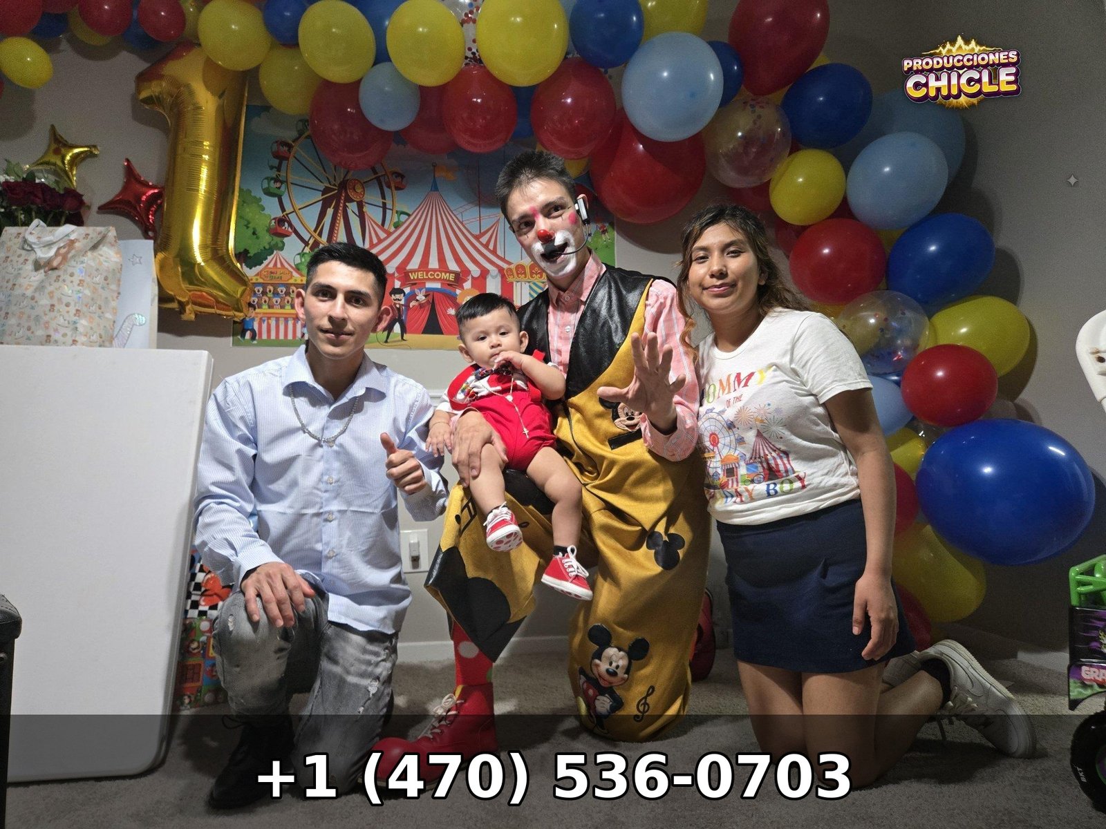 Payasos para fiestas infantiles en Boca Raton, Florida