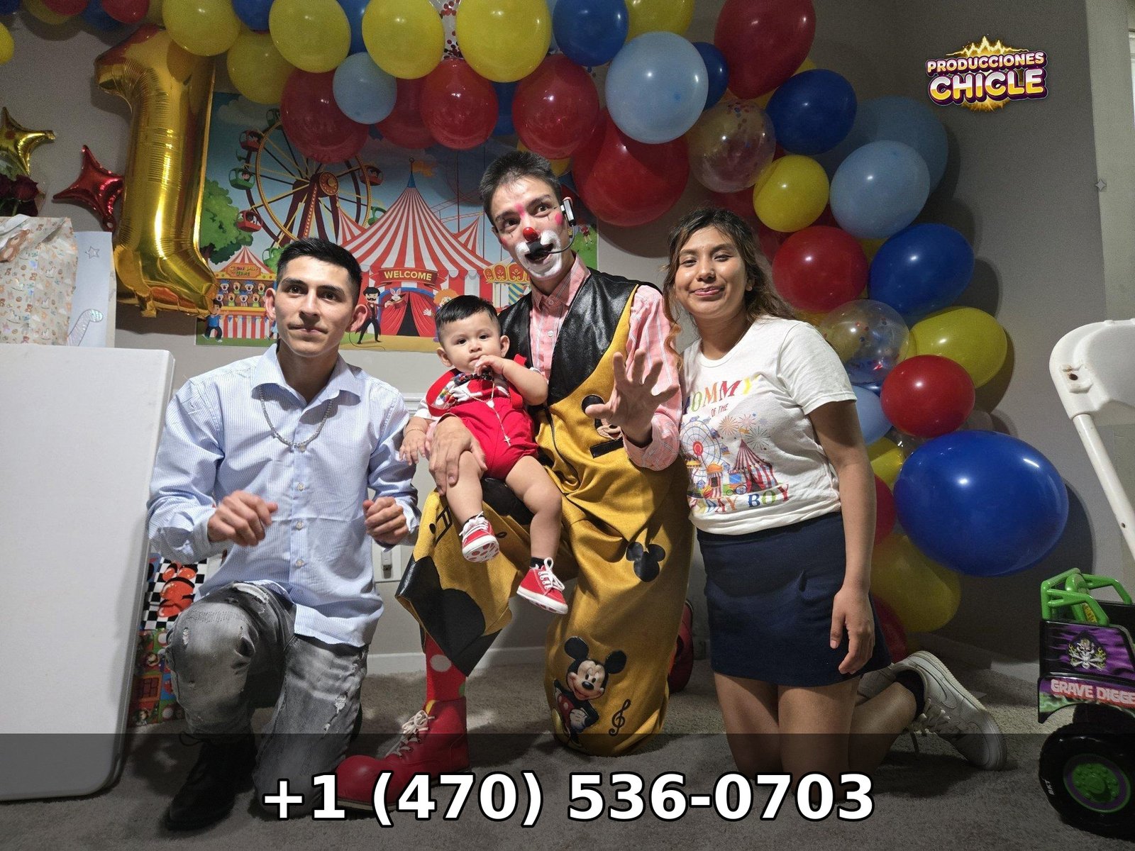 Payasos para fiestas infantiles en Deltona, Florida