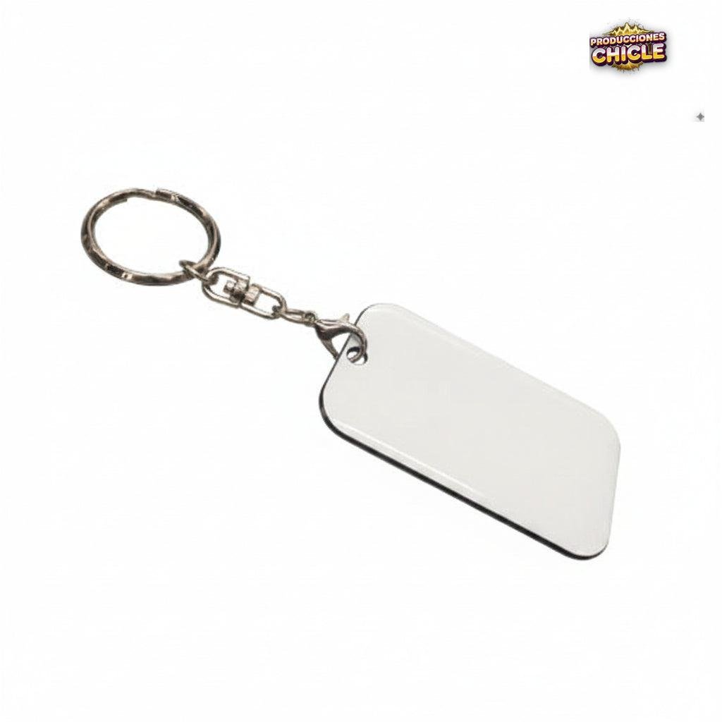 Llavero personalizado — merchandising Producciones Chicle