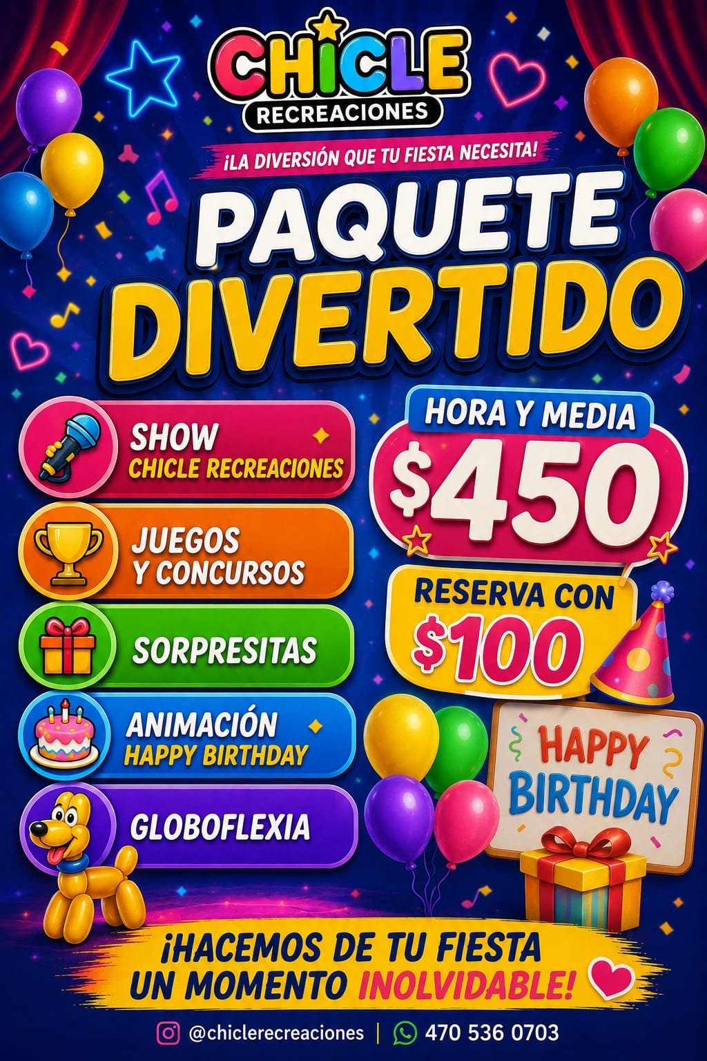 Paquete Divertido en Chicago: 1 hora y media por $450