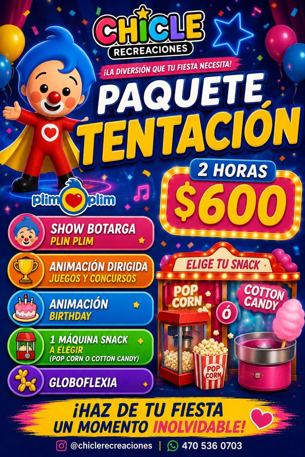 Paquete Tentación en Chicago: 2 horas por $600